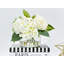 Centre de table artificiel en pivoines et hortensias artificiels-303888572