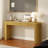 Floret 58.2" Modern Entryway Table Two Hidden Handle Drawers Farmhouse Console Table Easy Assembly-892918159