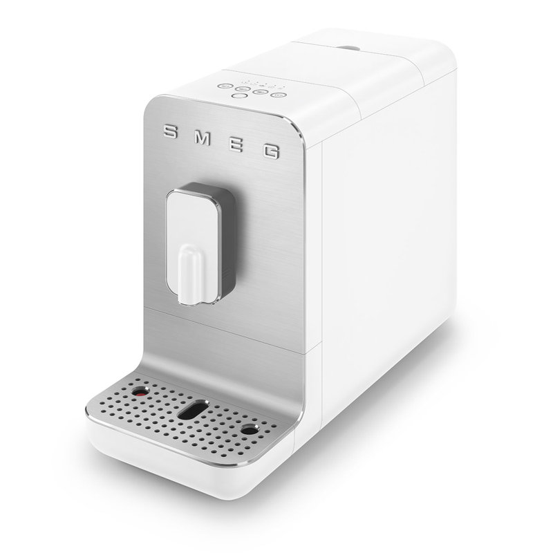 SMEG Contemporary Fully-Automatic Espresso Machine, Matte White