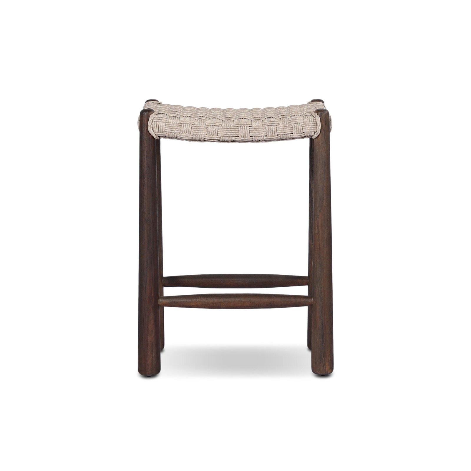 Savio Outdoor Stool, Beige, 25.98"