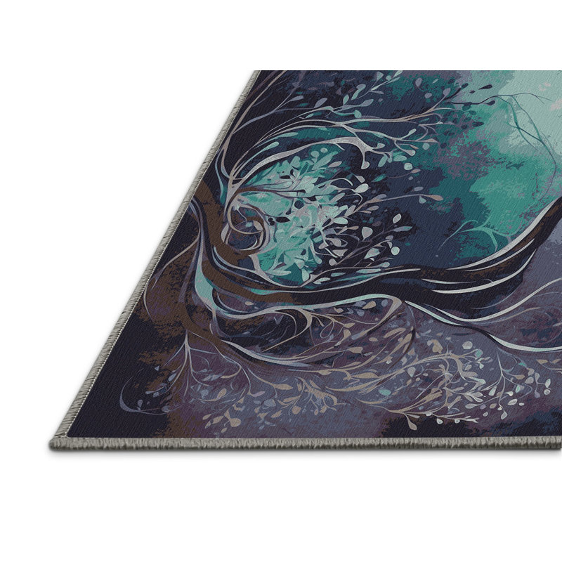 Serene Sapling Rug, Rectangle 3' x 5'