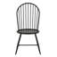 Chaise d'appoint en métal à haut dossier avec siège en bois Kennamer Hoop-2054973691