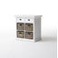 Commode décorative 2 tiroirs Avelar