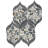 Daltile Pebble Oasis Natural Stone Petal Pebble Mosaic 15" x 11" (11 PC per Carton) (8.47 SQFT per Carton)-107154072