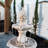 XBrand 51" 3-Tier Outdoor Water Fountain with Pineapple Top – Beige Freestanding Garden Waterfall with Pump, Auto Shut-Off, and Fiber Resin Build – Lawn & Patio Decor-1107687300