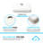 KBFmore Bowl Stainless Steel Kitchen Sink with Accessories-98228055-98228057
