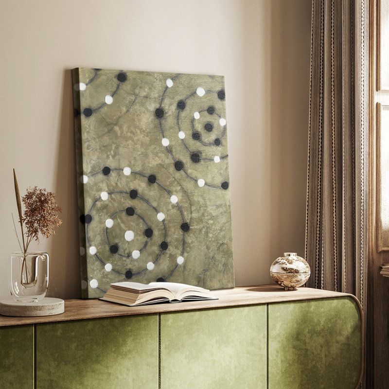Quantum Relationship I -Custom Wrapped Gallery Cavas, 36" H x 24" W