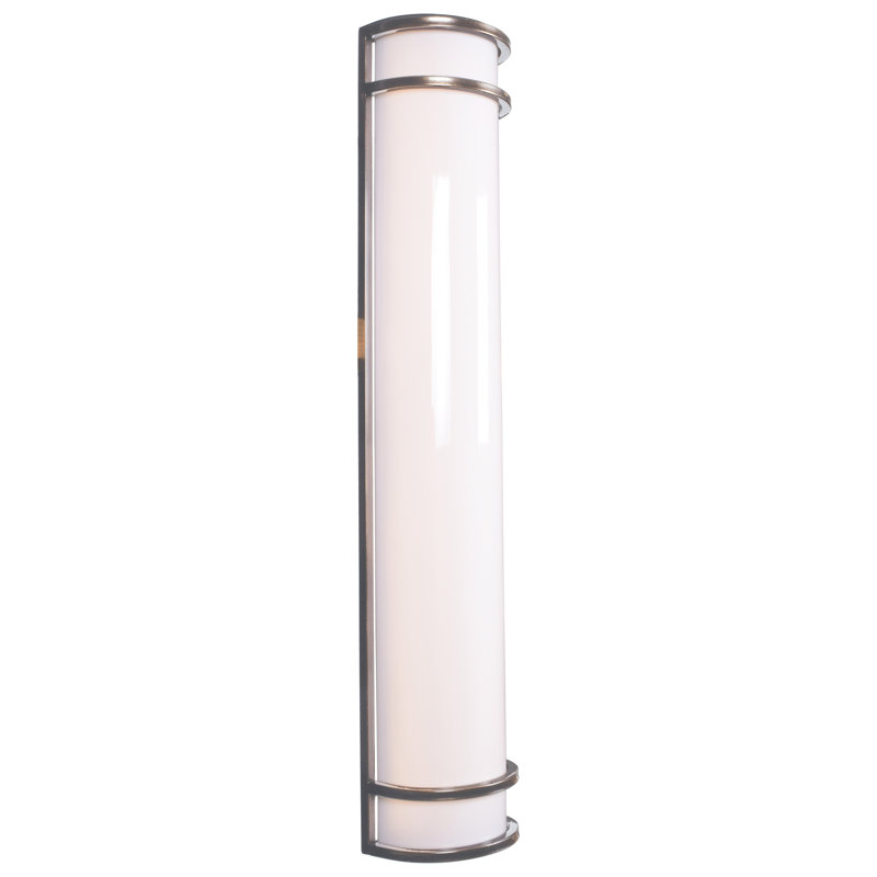 Badina Wall Light, Satin, 30" H x 6" W x 4" D