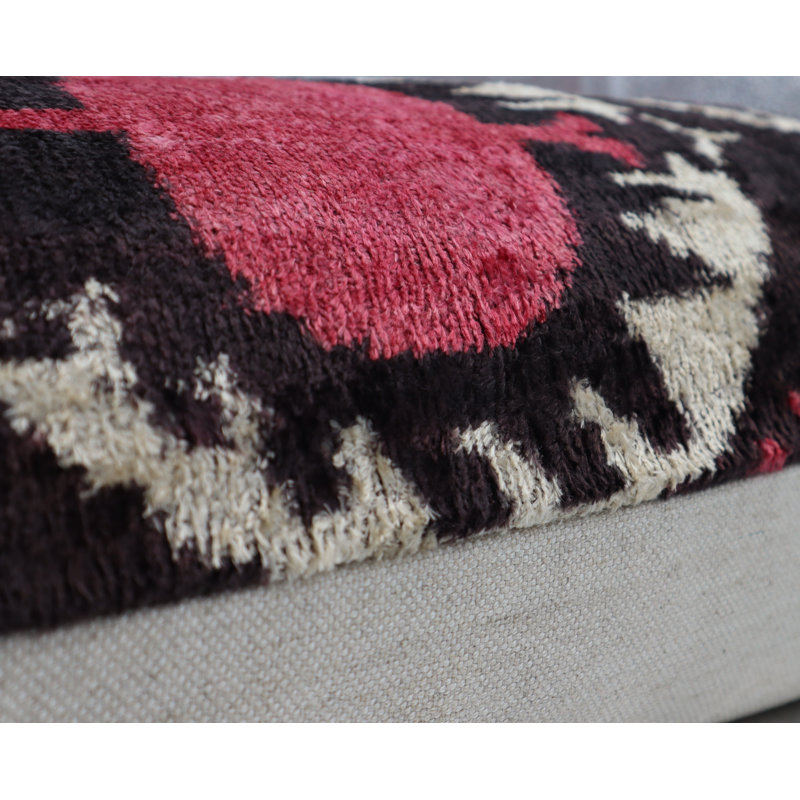 Lumbar Pillow Cover & Insert, Pink Argyle