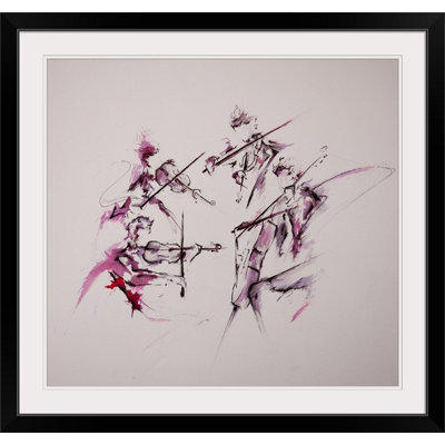 « quartet » par marc allante, impression