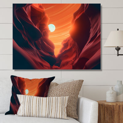 «Upper Antelope Canyon II», reproduction sur toile
