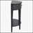 Modern Curved Console Table with Multiple Storage Options for Various Rooms-874089246