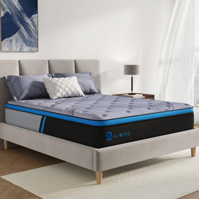 Home 10" Medium Cooling Gel Memory Foam Hybird Mattress