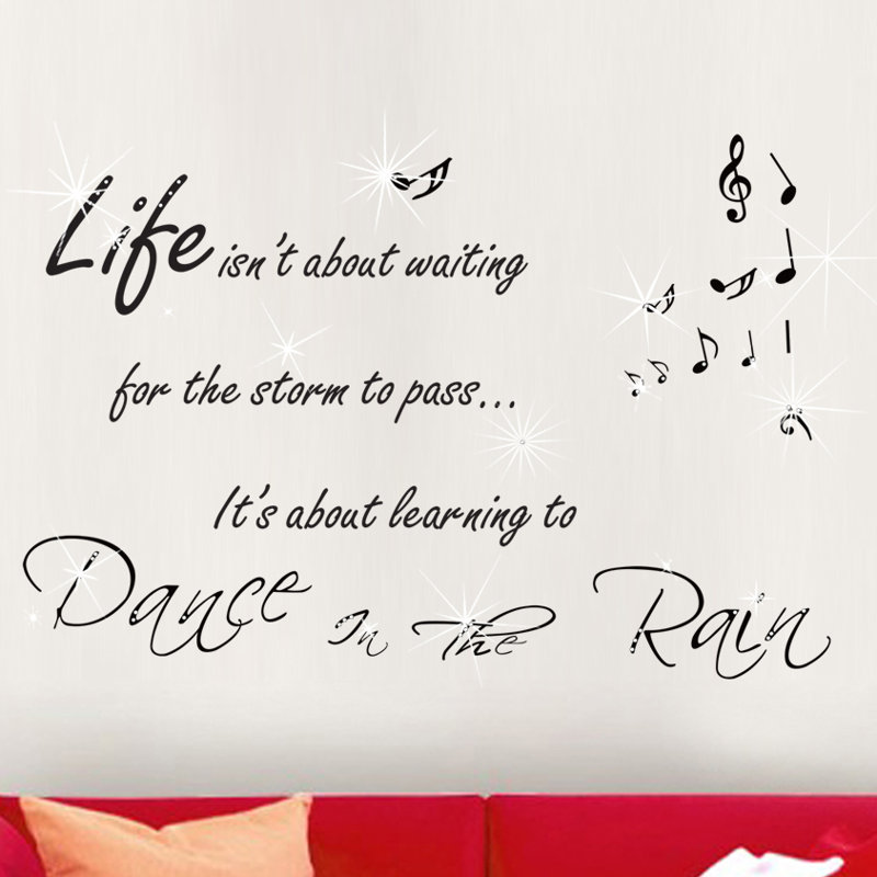 Text & Numbers Non-Wall Damaging Wall Decal
