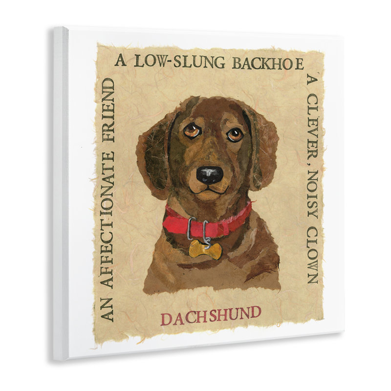 «Fun Dachshund Pet», art mural par Nancy Overton