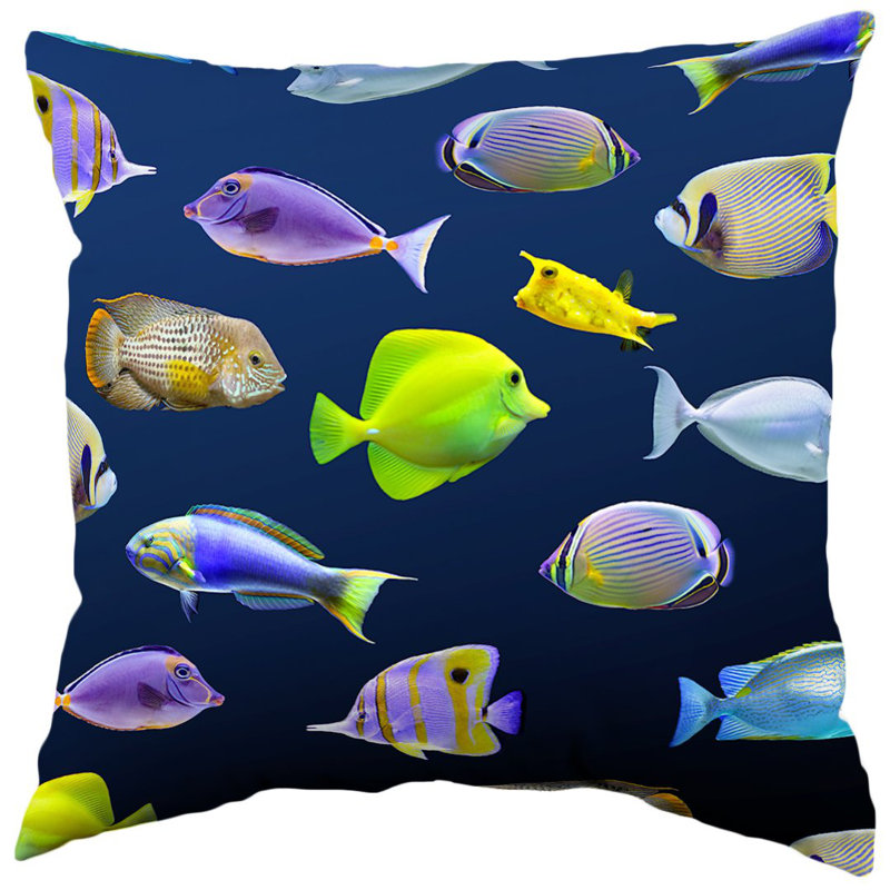 Abstract Throw Pillow