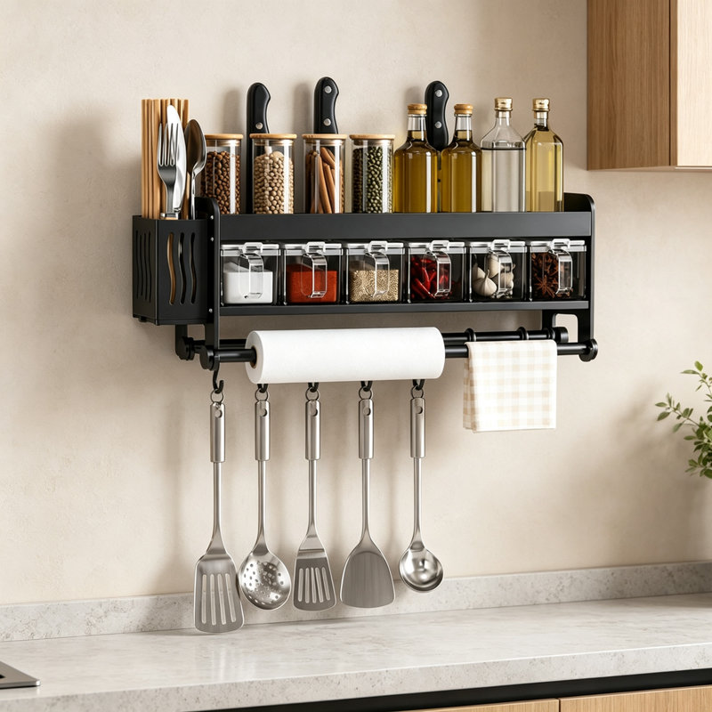 Wall Spice Rack