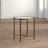 Allyance Glass Top End Table