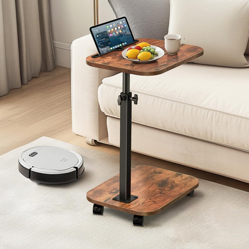 Plateau de canapé pivotant à 360° pour petits espaces