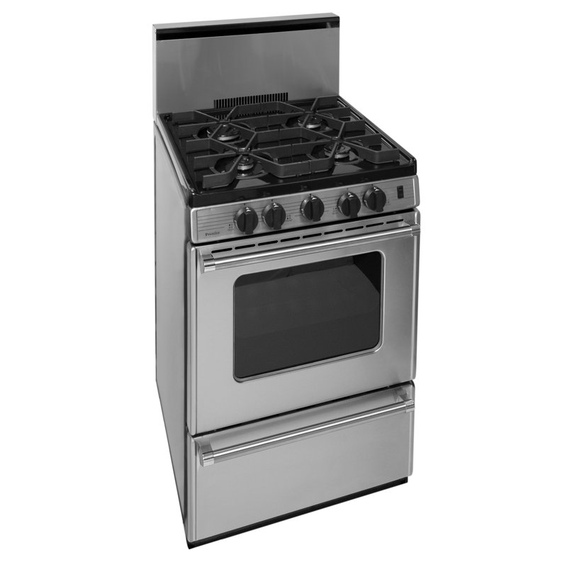 24" Pro Series Gas Range Electronic Ignition