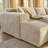 Modular Sectional Sofa, No Assembly Compressed Foam Couch With Chenille Upholstery, Modern Low-Profile Living Room Sofa-599374028