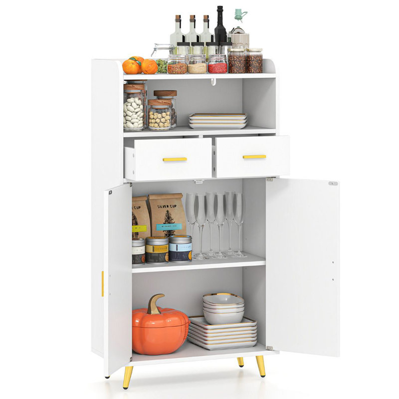 60cm Sideboard, White