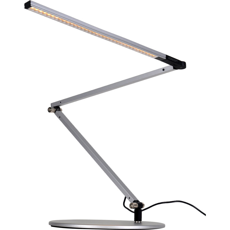 Black Adjustable Touch Clip-on LED Lamp