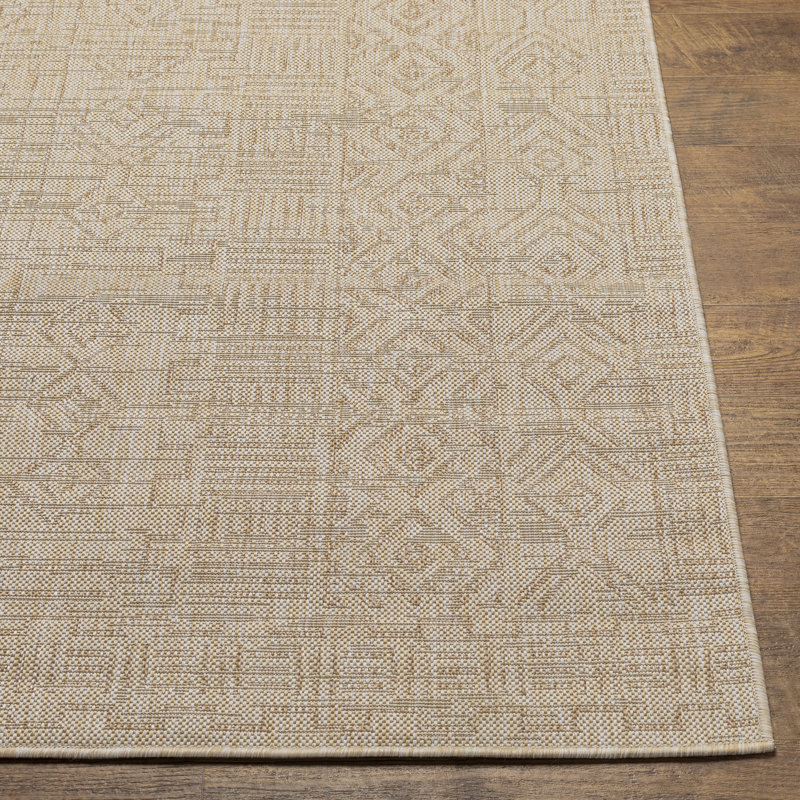 Mendota Geometric Indoor / Outdoor Rug, Rectangle 8'10" x 12'