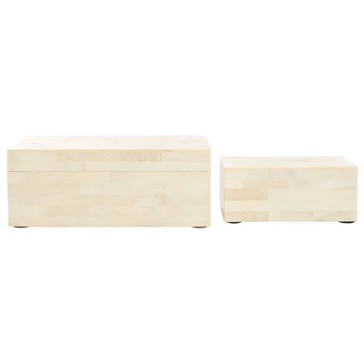 Ensemble de 2 boîtes décoratives Hae