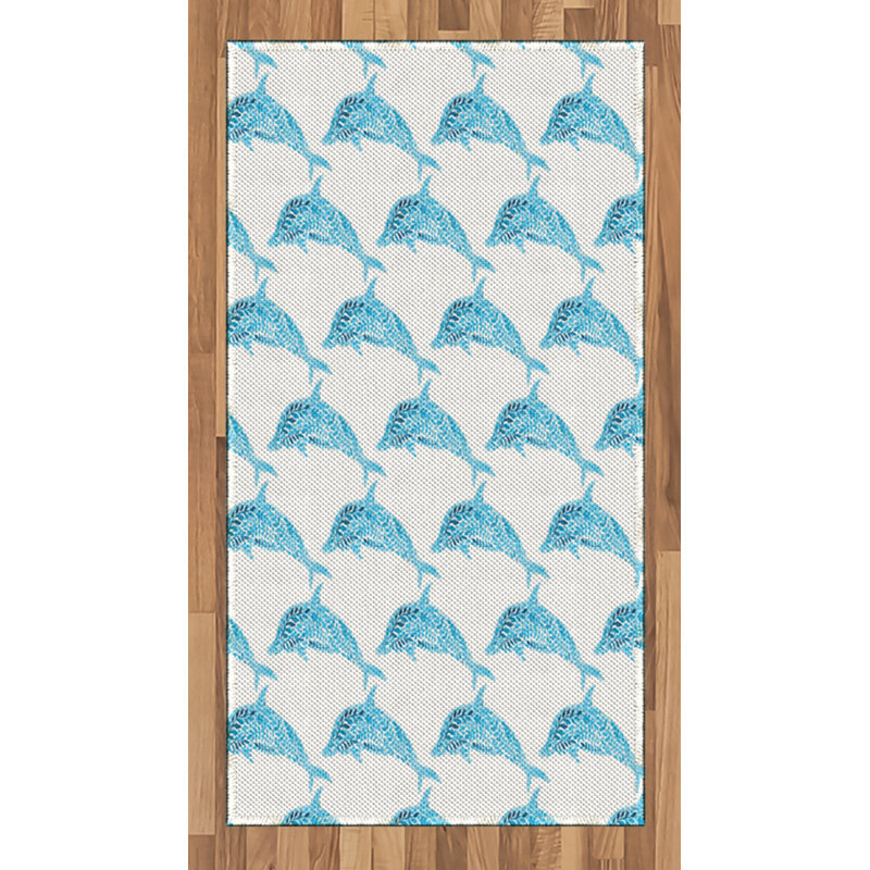 Tapis décoratif à haute densité en fibres de mer Sea, Rectangle 2 pi 7 po x 5 pi