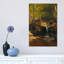 Thompson Cascade, White Mountains by Albert Bierstadt - Wrapped Canvas Painting-980718321