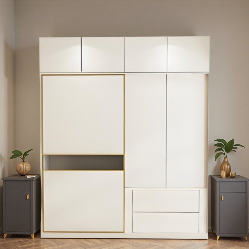Tambour, H 98 po x l 63 po x P 24 po