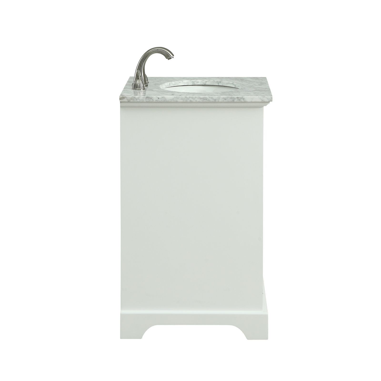 Hermes 24'' Single Bathroom Vanity, White
