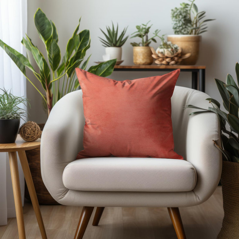 Gousset Pana - Insert en duvet, H 20 po x l 20 po, Terra, Carré