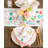 Sardis Easter Folk Garden Embellished Table Runner