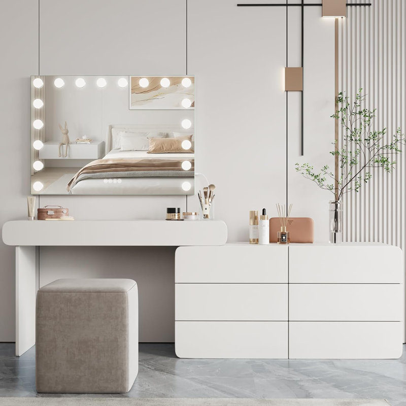 Gulay Aluminium Rectangle Dresser Mirror