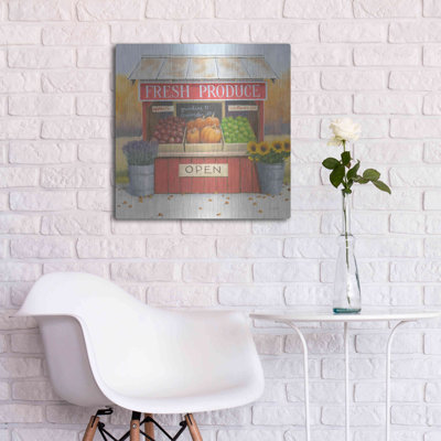 August Grove® 'Heartland Harvest Moments II' by James Wiens, Metal Wall Art