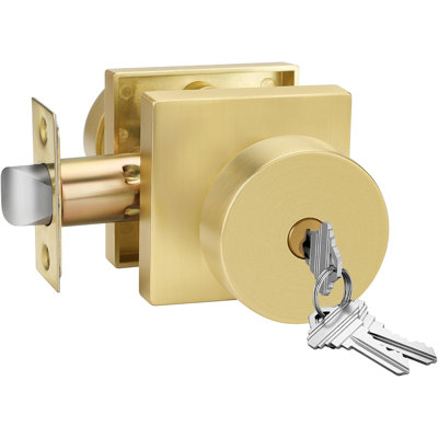 Zinc-Alloy Heavy Duty Entry Door Knob for Front Door(Set of 1)