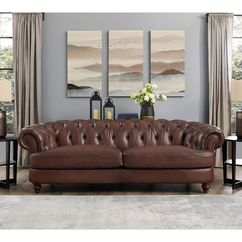 3 - Piece Leather Living Room Set