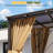 12 Ft. W X 10 Ft. D Outdoor Pergola With Canopy & Curtains