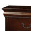 Table de chevet 2 tiroirs brun Gerhold