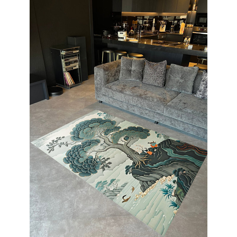 Tapis décoratif vintage Paris et Paris, Tapis de couloir 2 pi 5,53 po x 4 pi 11,06 po