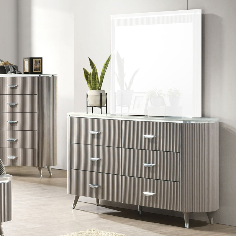 Commode 6 tiroirs Brixham