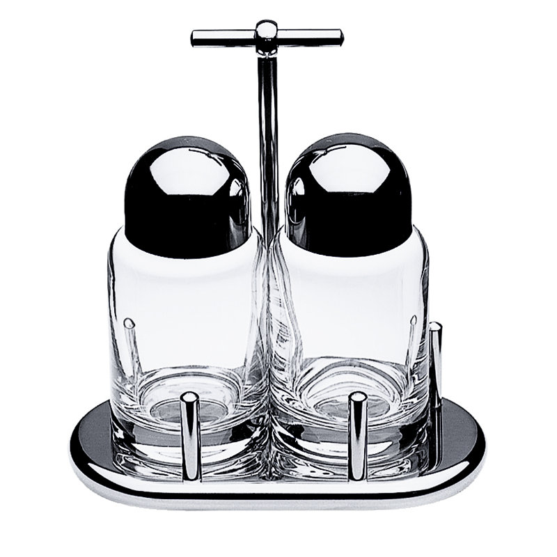 2 Pc. Cruet Set H: 5-3/4", 2 x 3-3/4 oz.