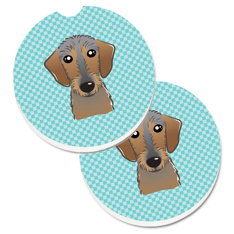 Sous-verre Retriever, Bleu, Teckel à poil dur