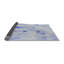 Tapis de zone bleue à motifs-1405184793