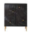 Armoire de rangement Bahtie Farmhouse Boho-451393812