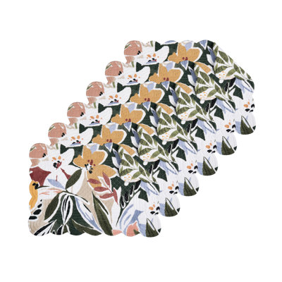 Ensemble de 6 napperons en coton 13 po x 19 po Kinlaw