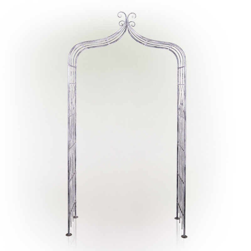 45'' W x 19'' D Metal Arbor in Gold