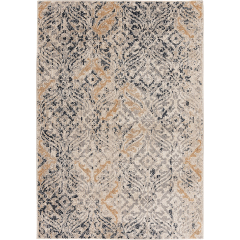 Tapis beige Feller, Rectangle 2 pi 3 po x 3 pi